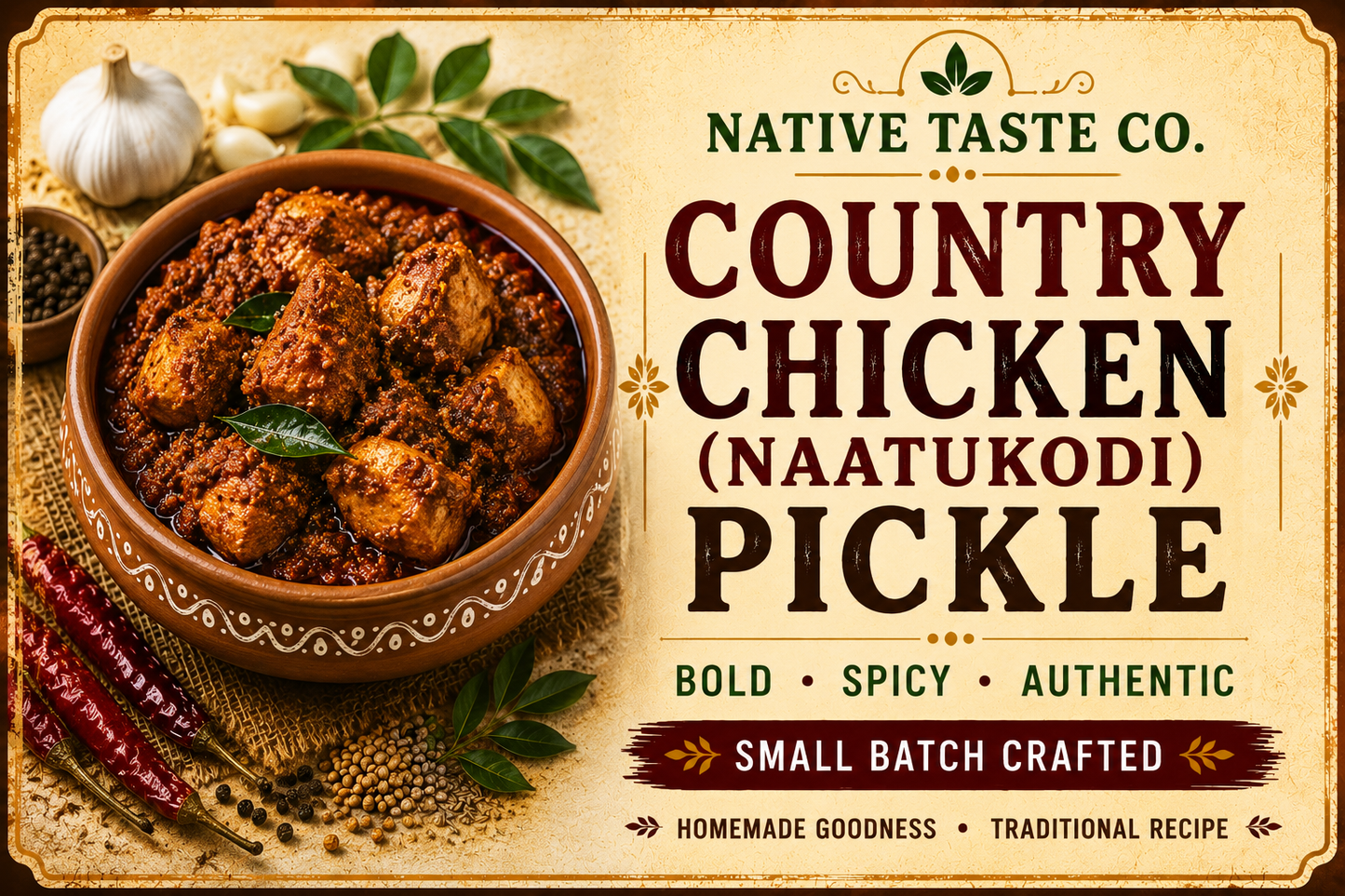 Country Chicken Chicken Pickle