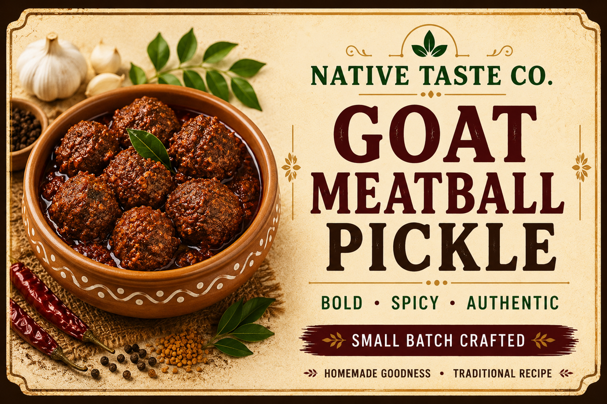 Goat Meatball Pickle